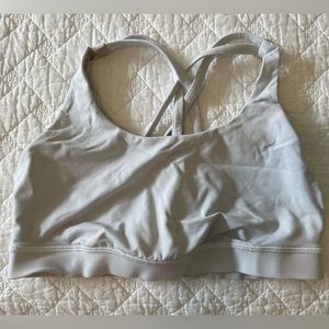 Lululemon Energy Bra, size 8, white